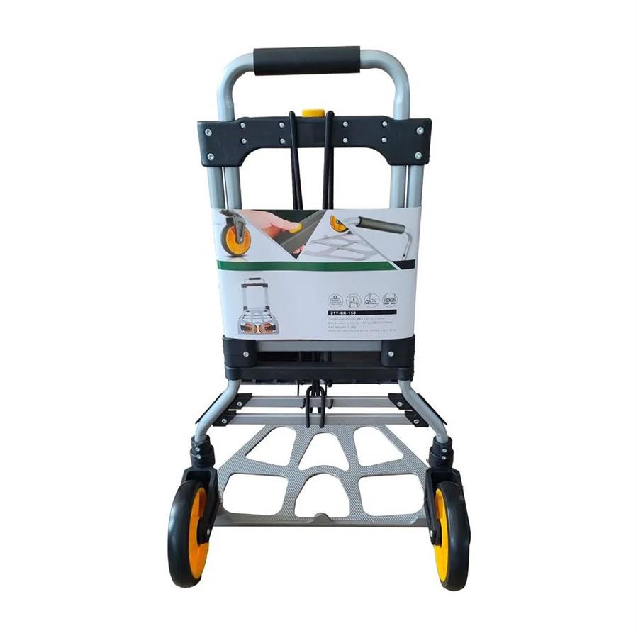 Carro Zorra De Carga Plegable 150kg Deutech Aluminio