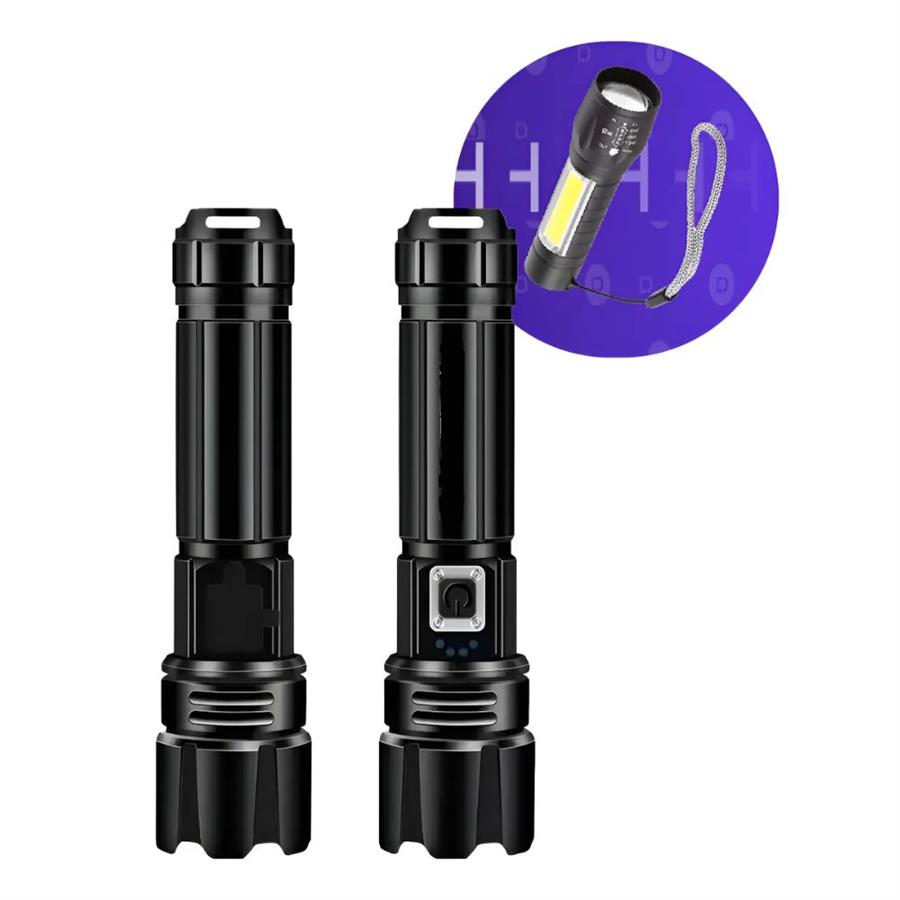 LINTERNA DEUTECH XHP70 + LINTERNA MINI TACTICA DE REGALO