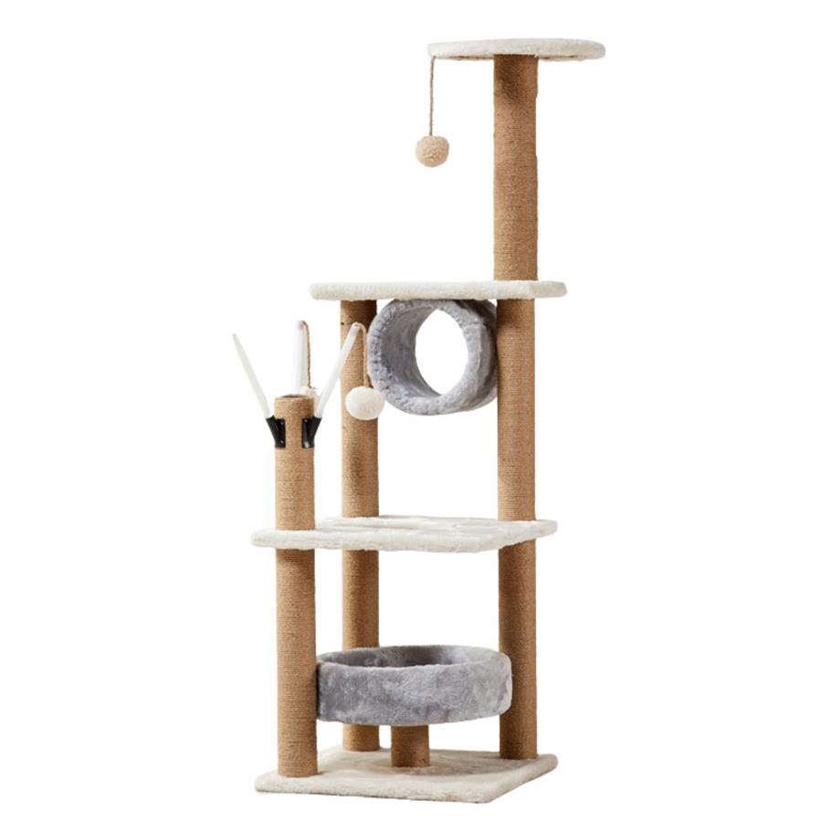Rascador Torre Gimnasio Mediano Deutech Para Gatos 40x40x115Cm