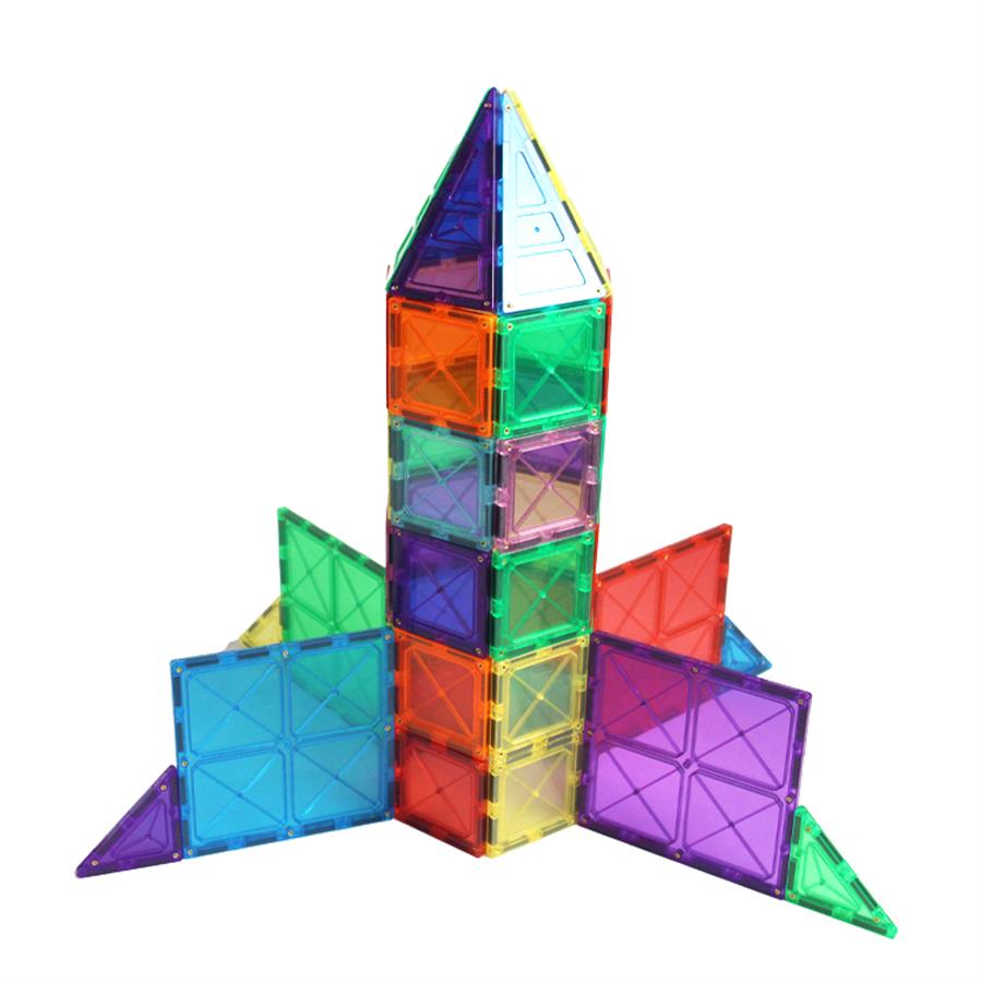 BLOQUES MAGNETICOS PARA ARMAR ZB-46 46 PIEZAS