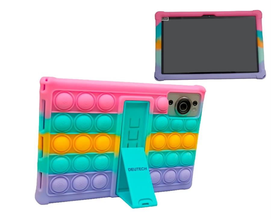 TABLET 10" DEUTECH ARCOIRIS NIÑOS 64GB/4GB/ANDROID 14