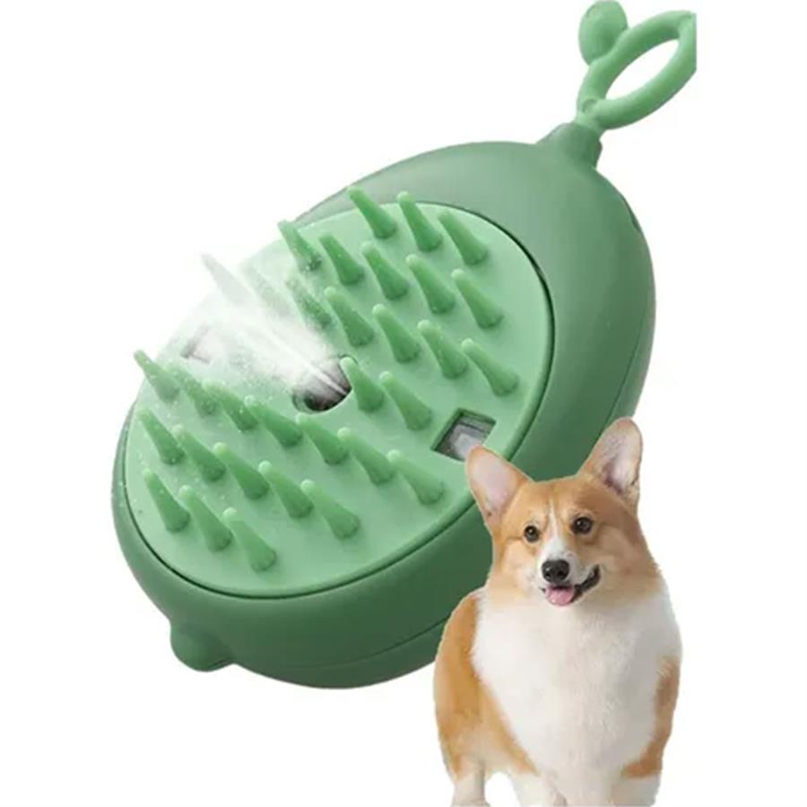 Cepillo A Vapor Deutech Para Perros Y Gatos Masajeador