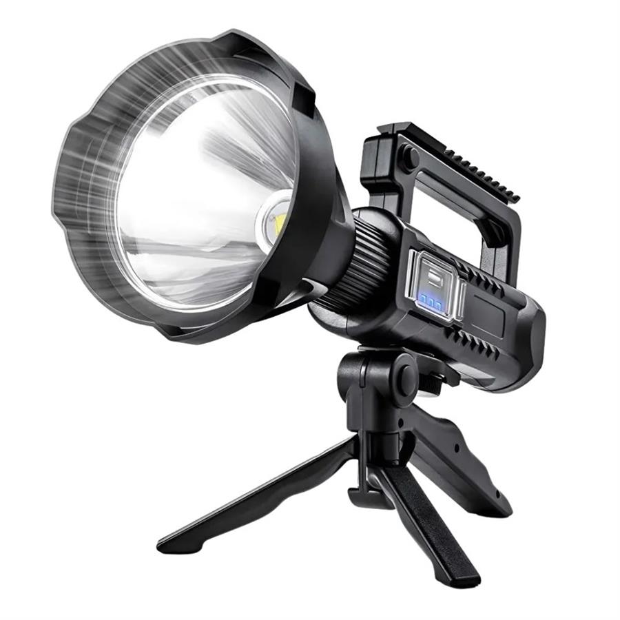 Linterna Reflector Buscahuellas C/ Tripode Deutech Led P90