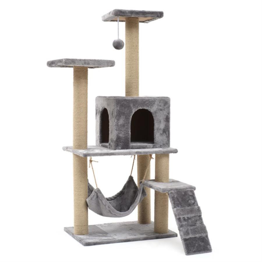 Rascador Hamaca Cama Torre Deutech Para Gatos 40x60x140Cm