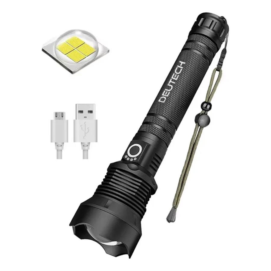 Linterna Deutech 234007 P70 y Linterna Mini Tactica Led 1402