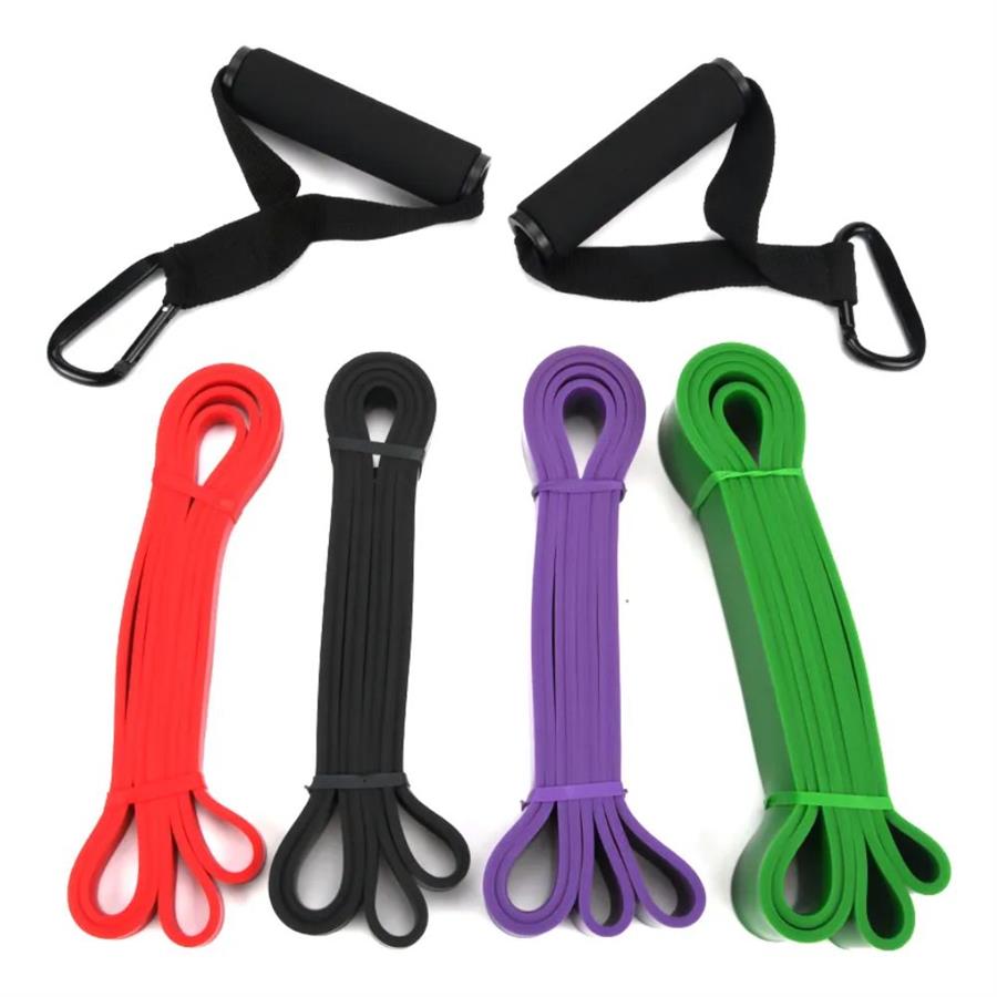 Kit X4 Bandas De Resistencia Deutech Entrenamiento Colores