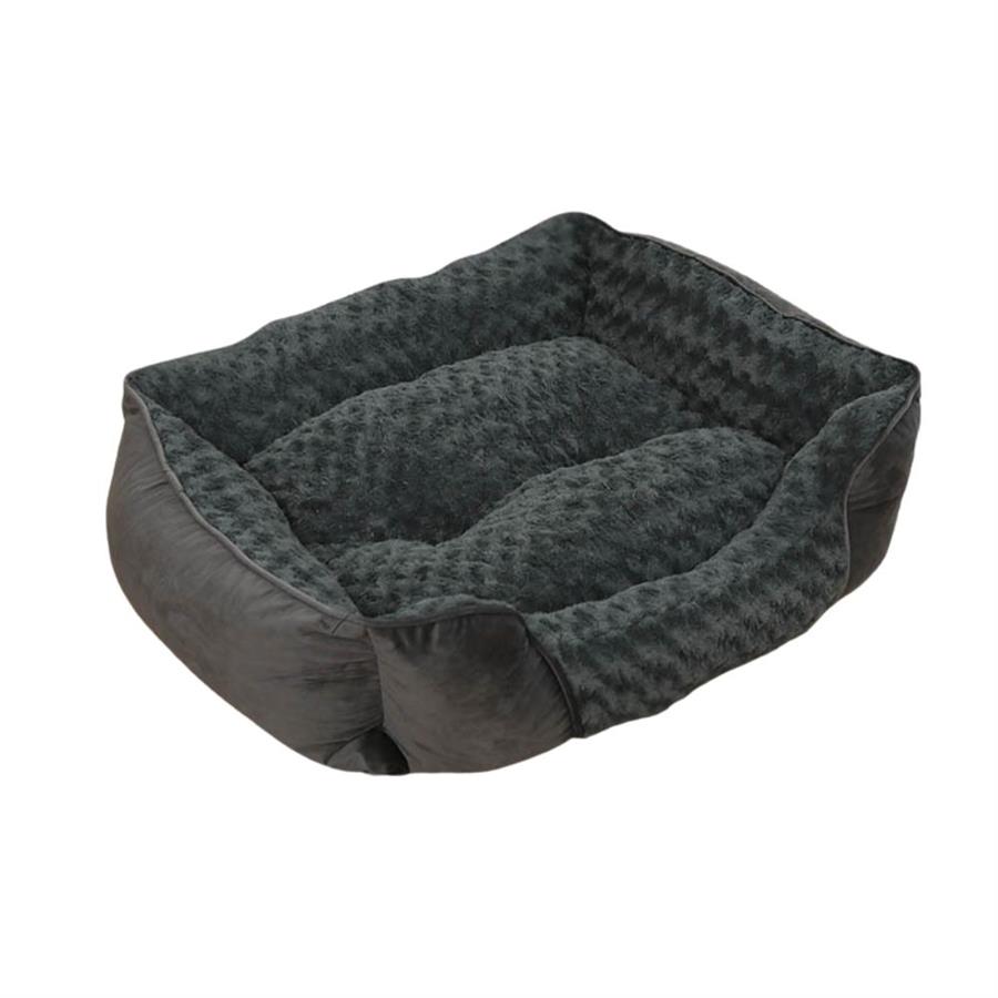 Cama Cucha Moises Deutech Para Perros Y Gatos Tamaño L 90x80x23Cm Gris